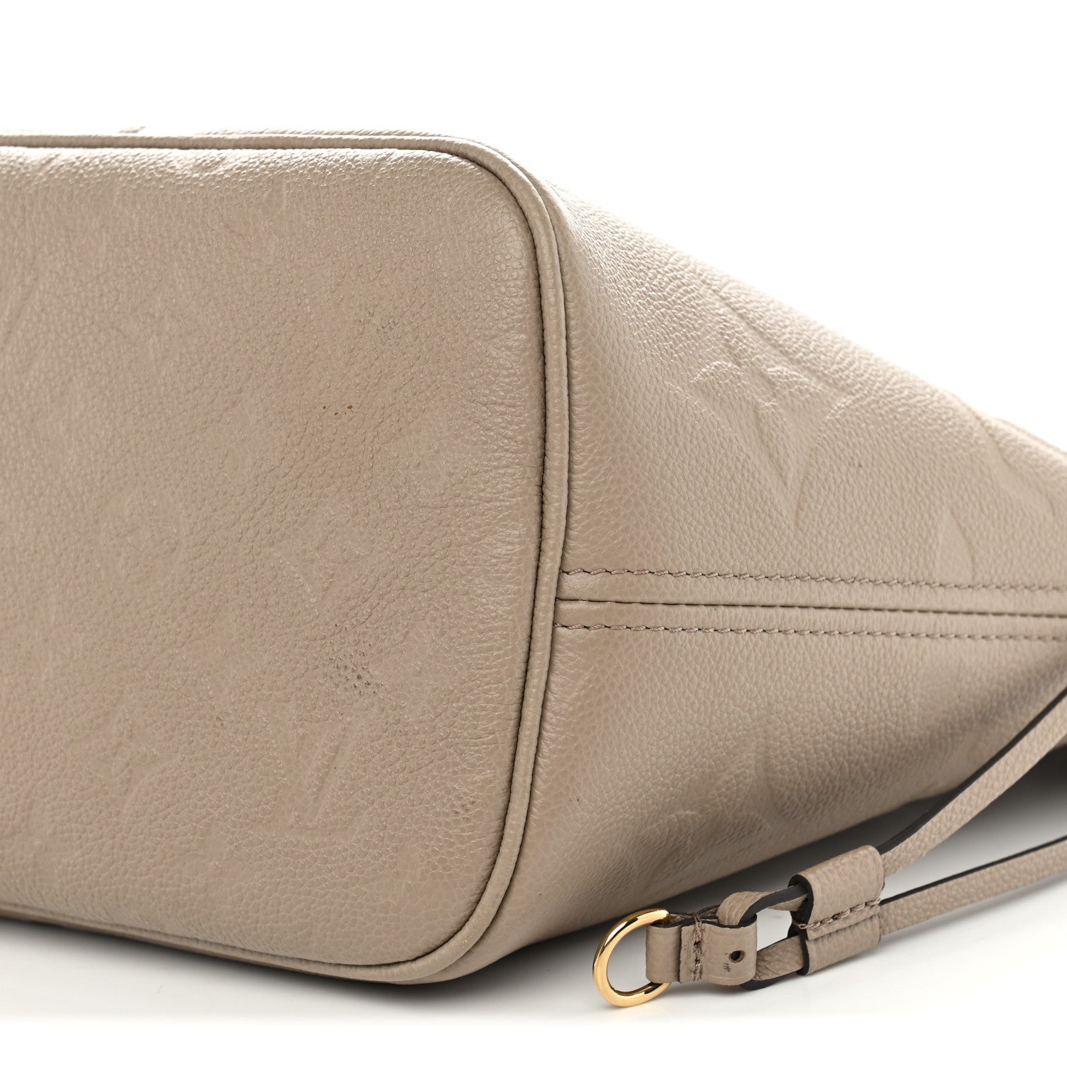 Louis Vuitton Empreinte Monogram Giant Neverfull MM Tourterelle 9 of 12