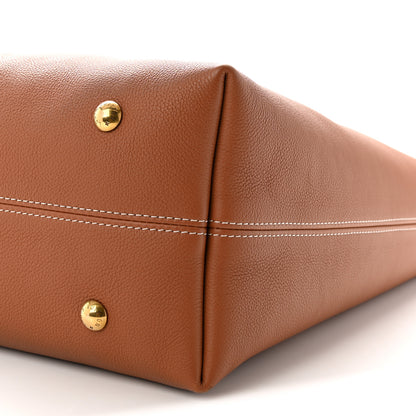 Louis Vuitton Grained Calfskin Low Key Hobo MM Cognac 10 of 10