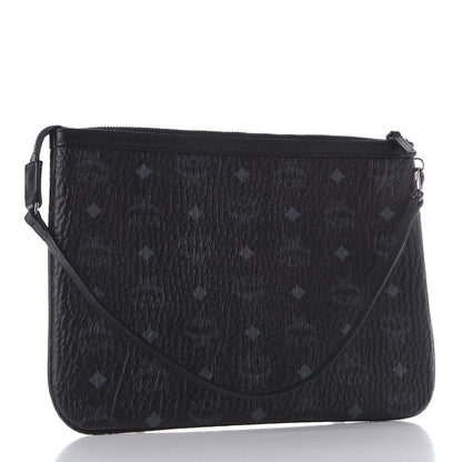 MCM Visetos Stark Wristlet Pouch Black 2 of 8