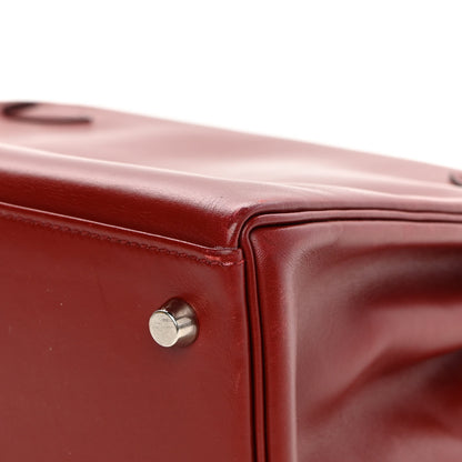Hermes Box Kelly Retourne 28 Rouge H 9 of 29