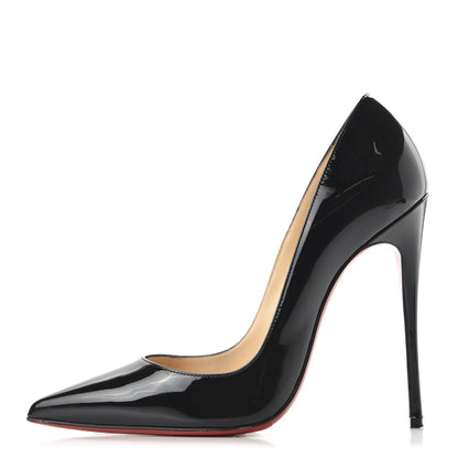 Christian Louboutin Patent So Kate 120 Pumps 37 Black 1 of 8