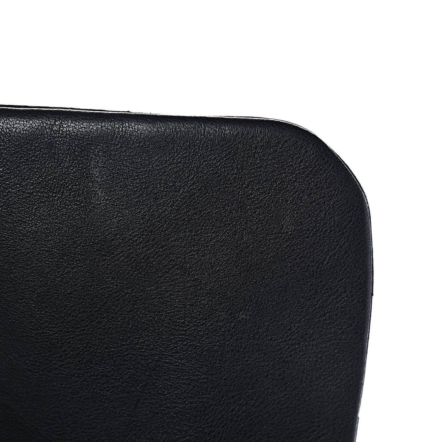 Washed Lambskin Quilted Maxi Chain Around Flap Black