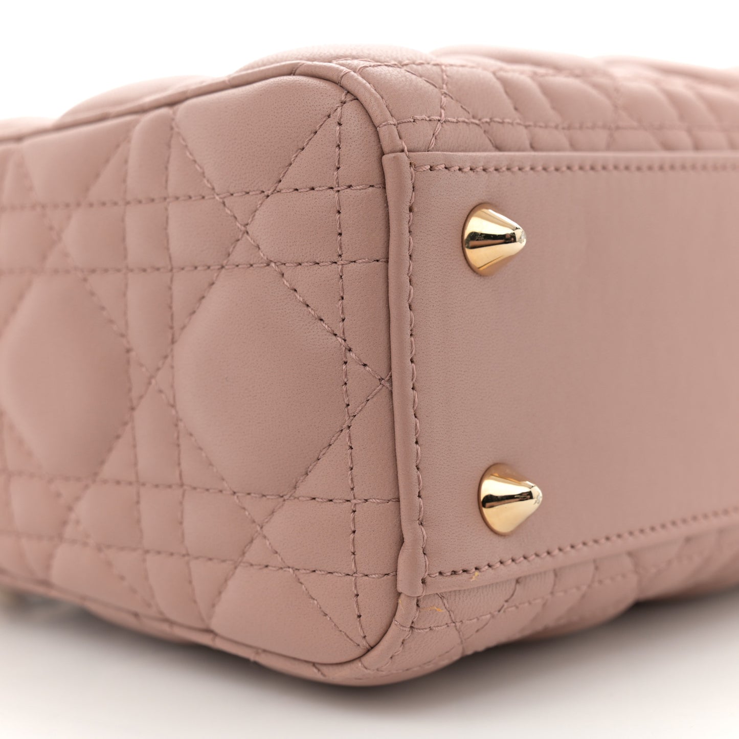 Lambskin Cannage Small My ABC Dior Lady Dior Blush