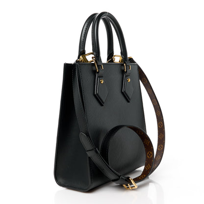 Louis Vuitton Epi Sac Plat BB Black 3 of 9
