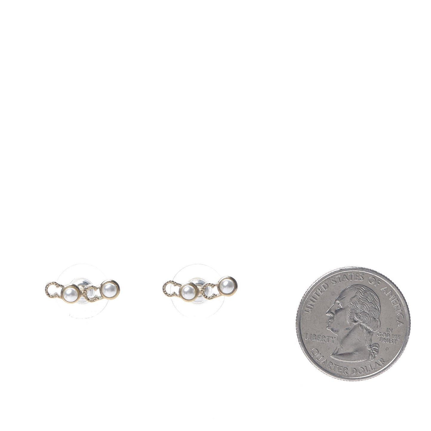Pearl Coco Earrings Gold