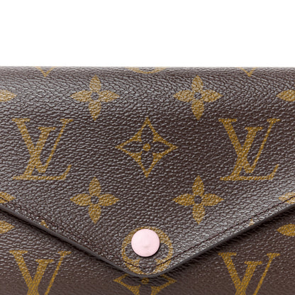 Louis Vuitton Monogram Josephine Wallet Rose Ballerine 11 of 13