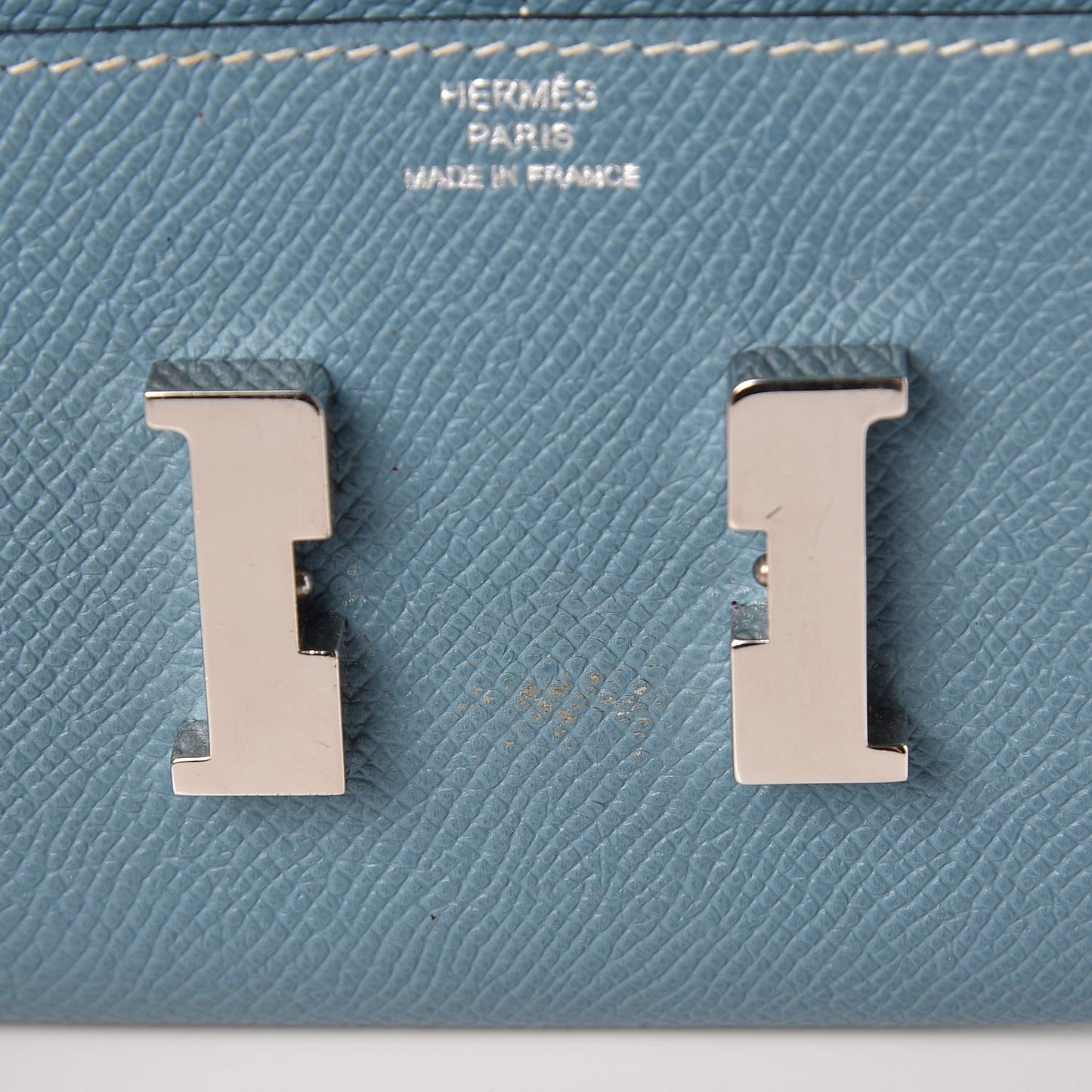 Epsom Constance Short Wallet Blue Jean