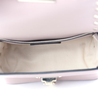 Valentino Garavani Vitello Mini Rockstud Crossbody Bag Poudre 5 of 9