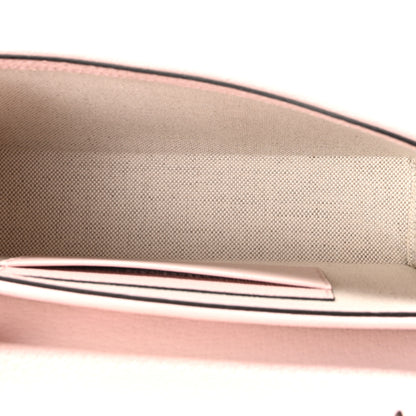 Gucci Monogram Jumbo GG Textured Dollar Calfskin Mini Padlock Top Handle Shoulder Bag Beige Perfect Pink 5 of 10