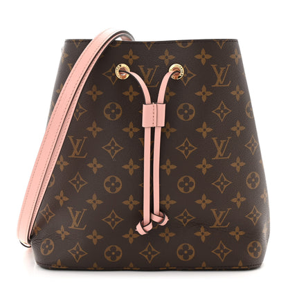 Louis Vuitton Monogram Neonoe MM Rose Poudre 1 of 9