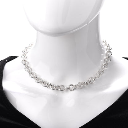 Tiffany Sterling Silver Heart Tag Toggle Necklace 2 of 4