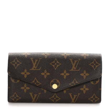 Louis Vuitton Monogram Sarah Wallet NM 1 of 9