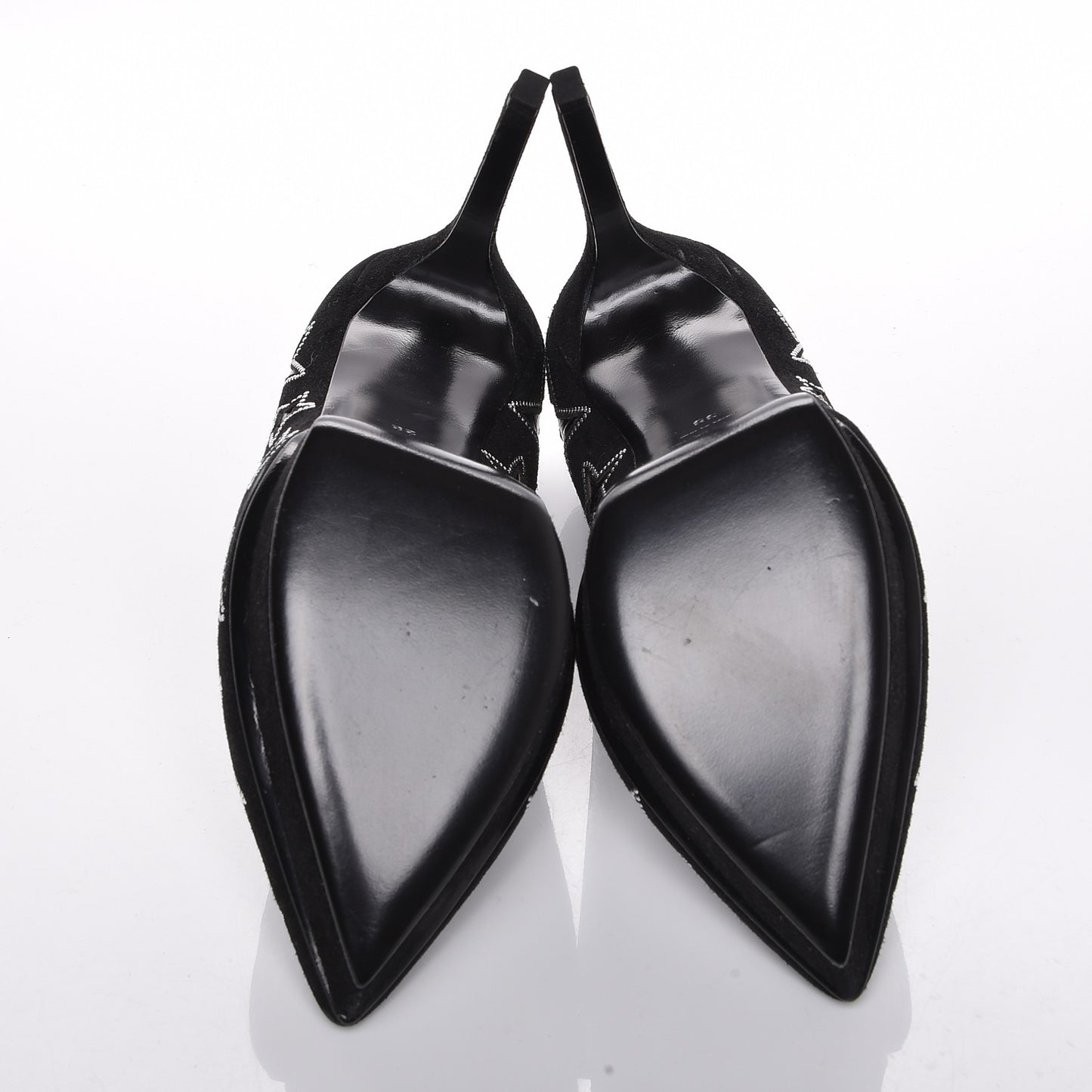Suede Star Janis 105 Platform Pumps 38 Black