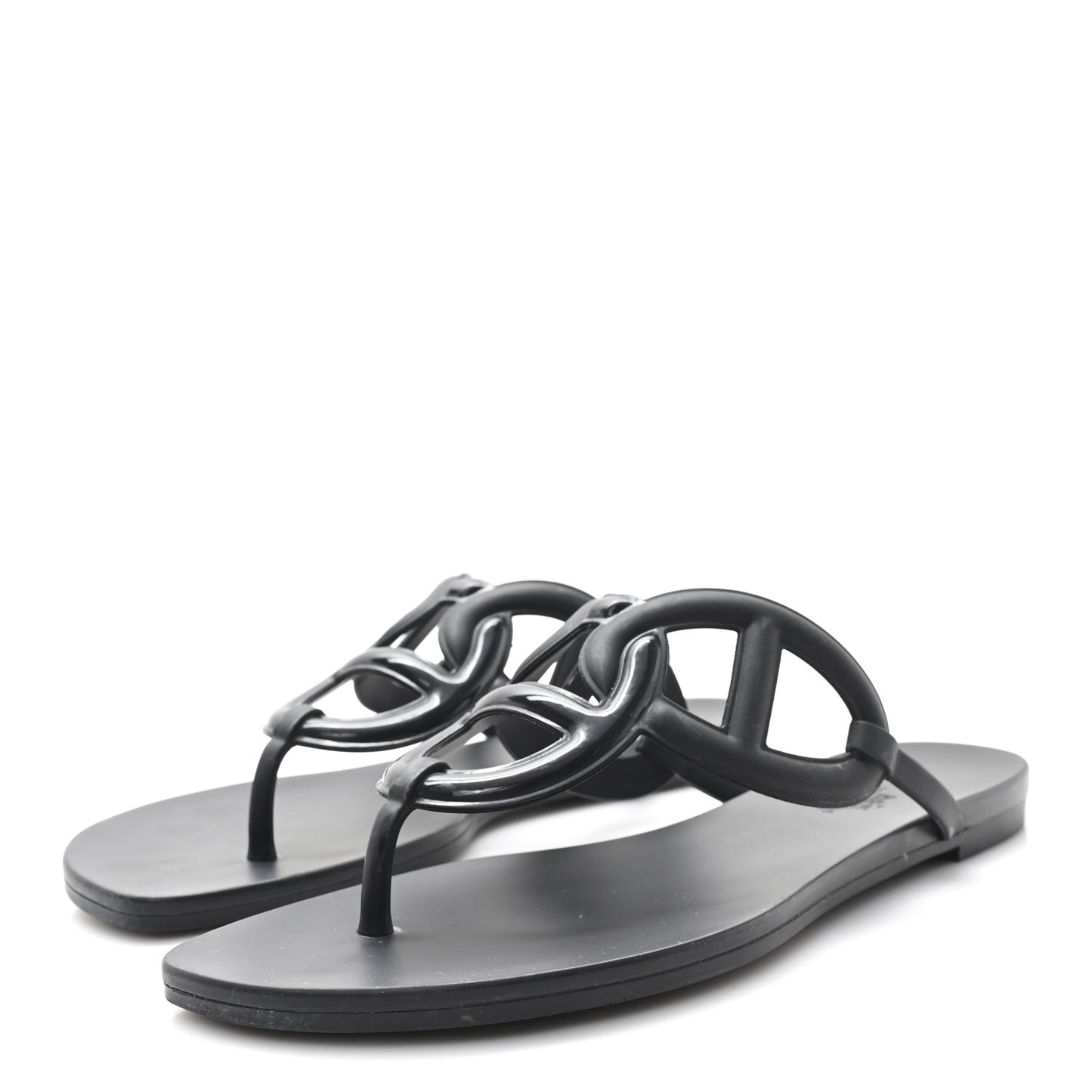Rubber Womens Egerie Sandals 40 Black