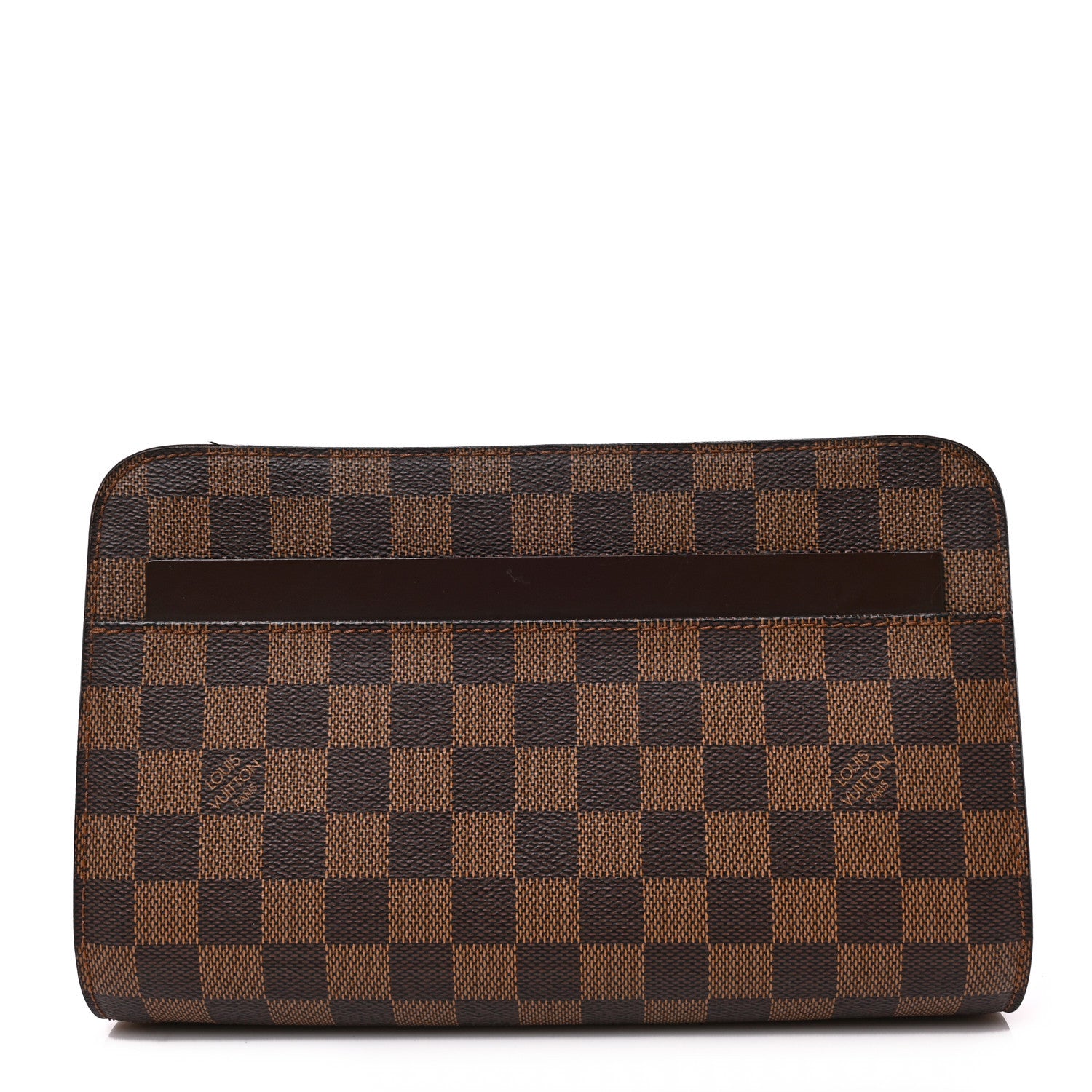 Louis Vuitton Damier Ebene Pochette Saint Louis Clutch 1 of 6