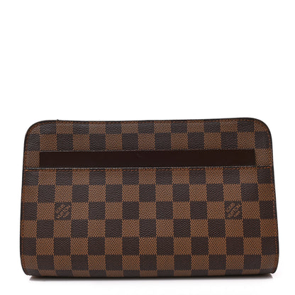Louis Vuitton Damier Ebene Pochette Saint Louis Clutch 1 of 6