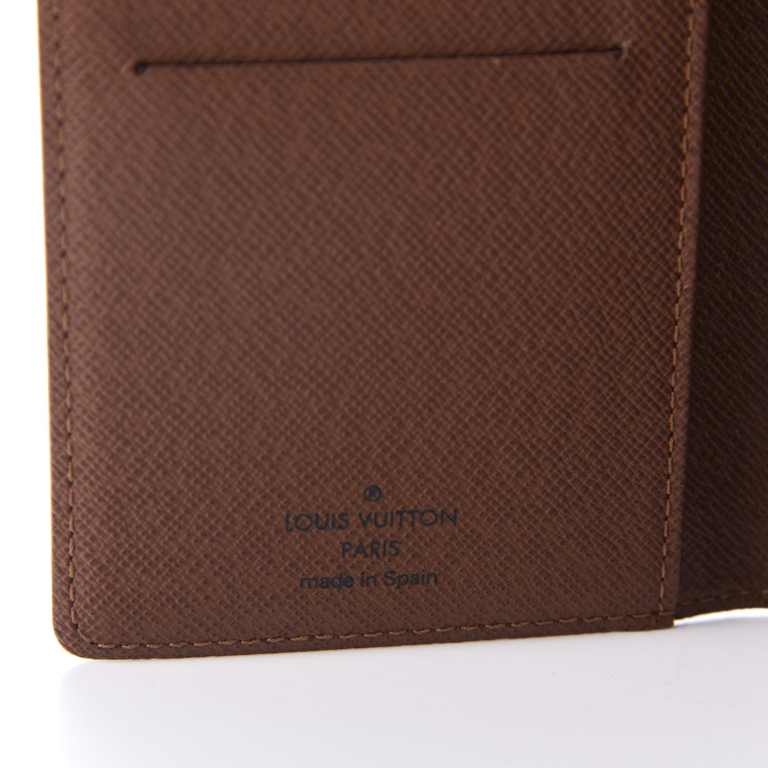 Louis Vuitton Monogram Checkbook Holder Case Wallet 6 of 7