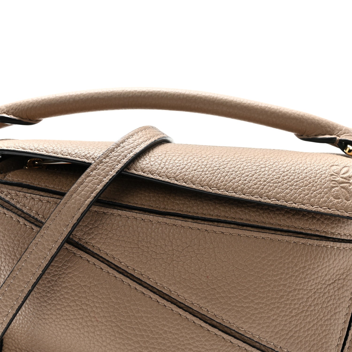 Loewe Calfskin Mini Puzzle Bag Sand 7 of 9