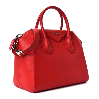 Givenchy Sugar Goatskin Small Antigona Red 2 of 4