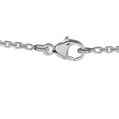 Louis Vuitton Sterling Silver Lockit Necklace 5 of 6