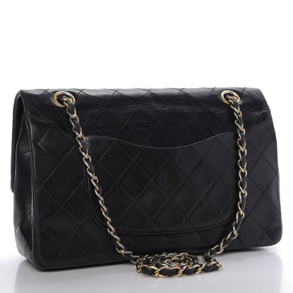Chanel Lambskin Quilted Small Double Flap Black 3 of 10