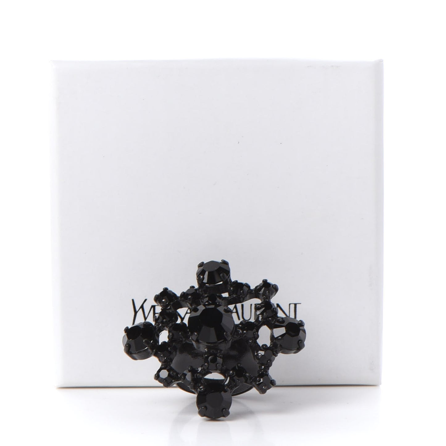 Crystal Ring 7 Black