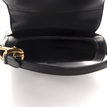 Christian Dior Calfskin Mini Saddle Bag Black 5 of 10