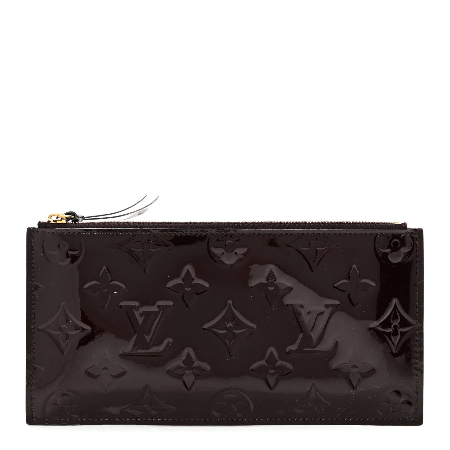 Vernis Felicie Chain Wallet Zippered Insert Amarante