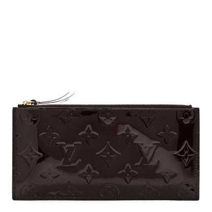 Louis Vuitton Vernis Felicie Chain Wallet Zippered Insert Amarante 1 of 7