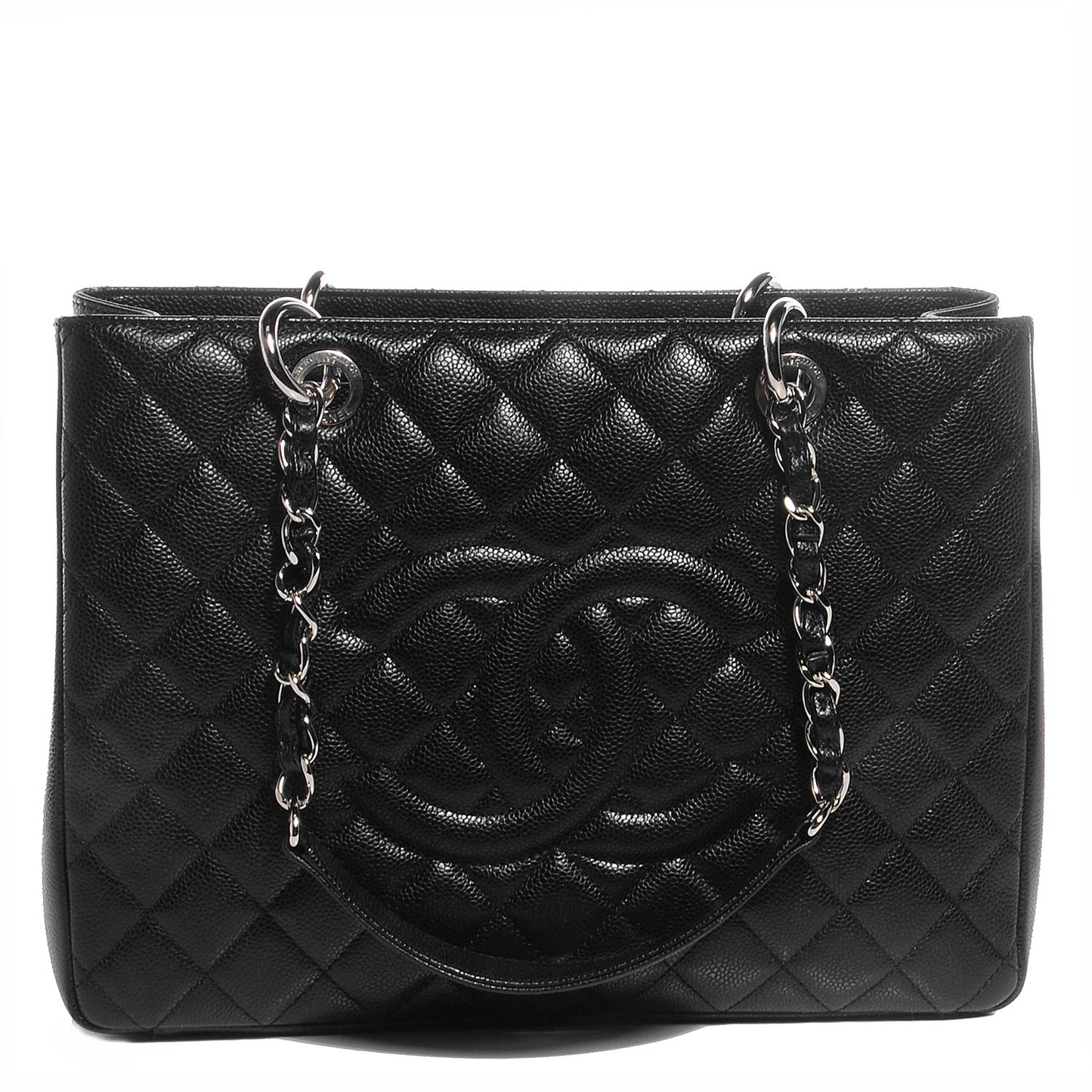 Caviar Grand Shopping Tote GST Black