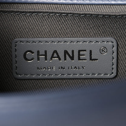 Chanel Lambskin Quilted Small Boy Flap Light Blue 6 of 12