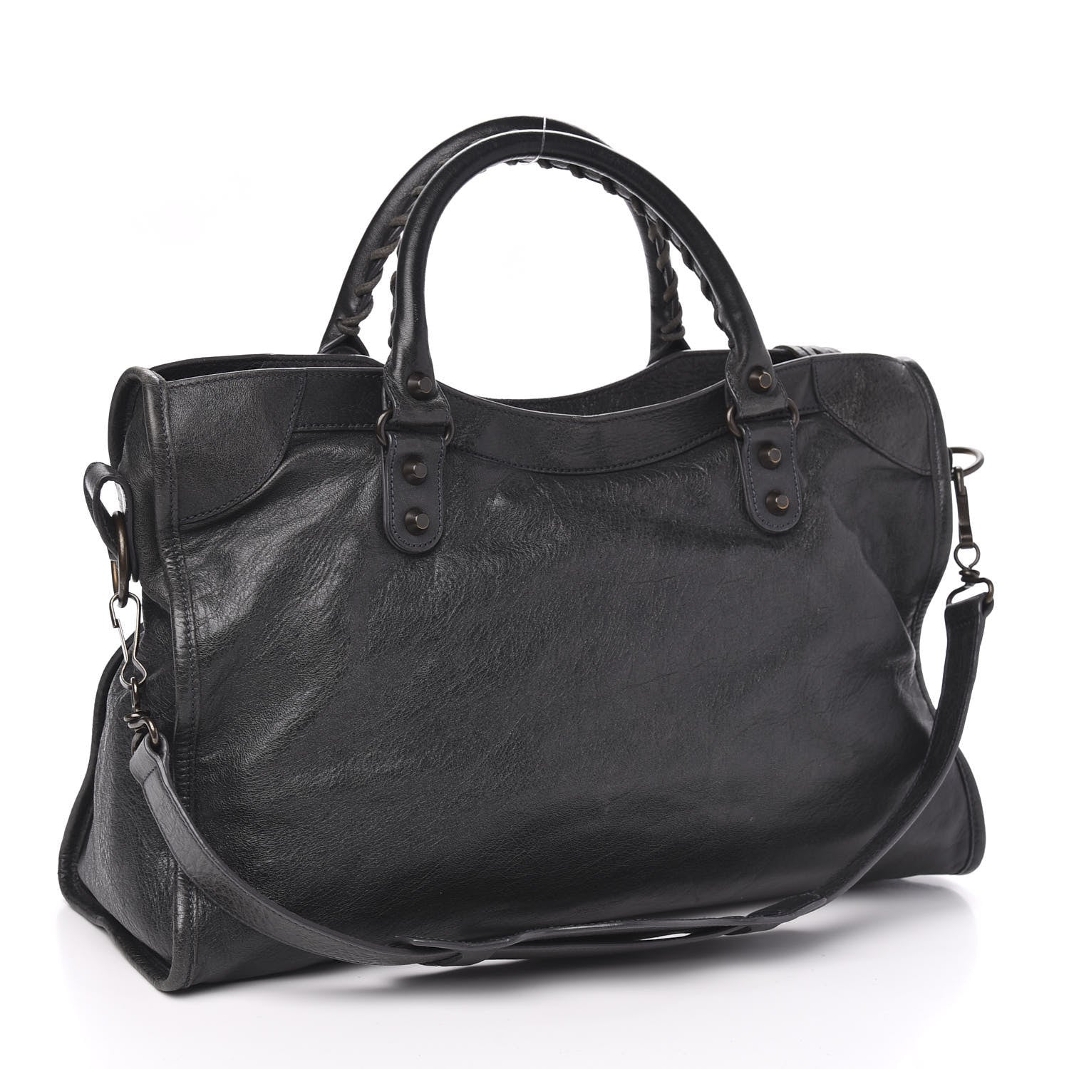 Balenciaga Agneau Classic Hardware City Anthracite 2 of 9