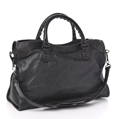Balenciaga Agneau Classic Hardware City Anthracite 2 of 9
