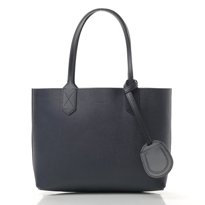Gucci GG Supreme Monogram Blooms Small Reversible Tote Beige Blue Navy 3 of 14