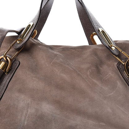 Chloe Suede Calfskin Large Paraty Rock 16 of 26