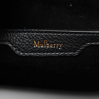 Mulberry Classic Grain Small Bayswater Zip Tote Black 6 of 9