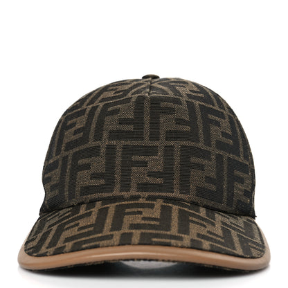 Fendi Canvas FF Reloaded Baseball Hat Tobacco Tobacco Dark Brown 2 of 7