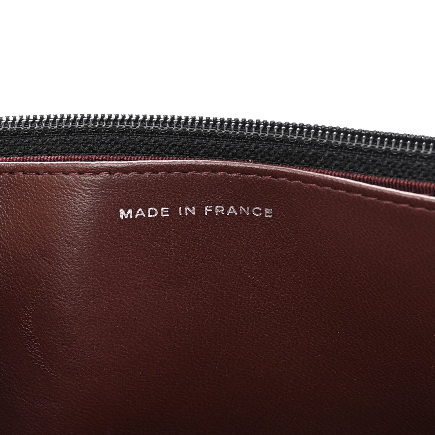 Lambskin Quilted Wallet On Chain WOC Black