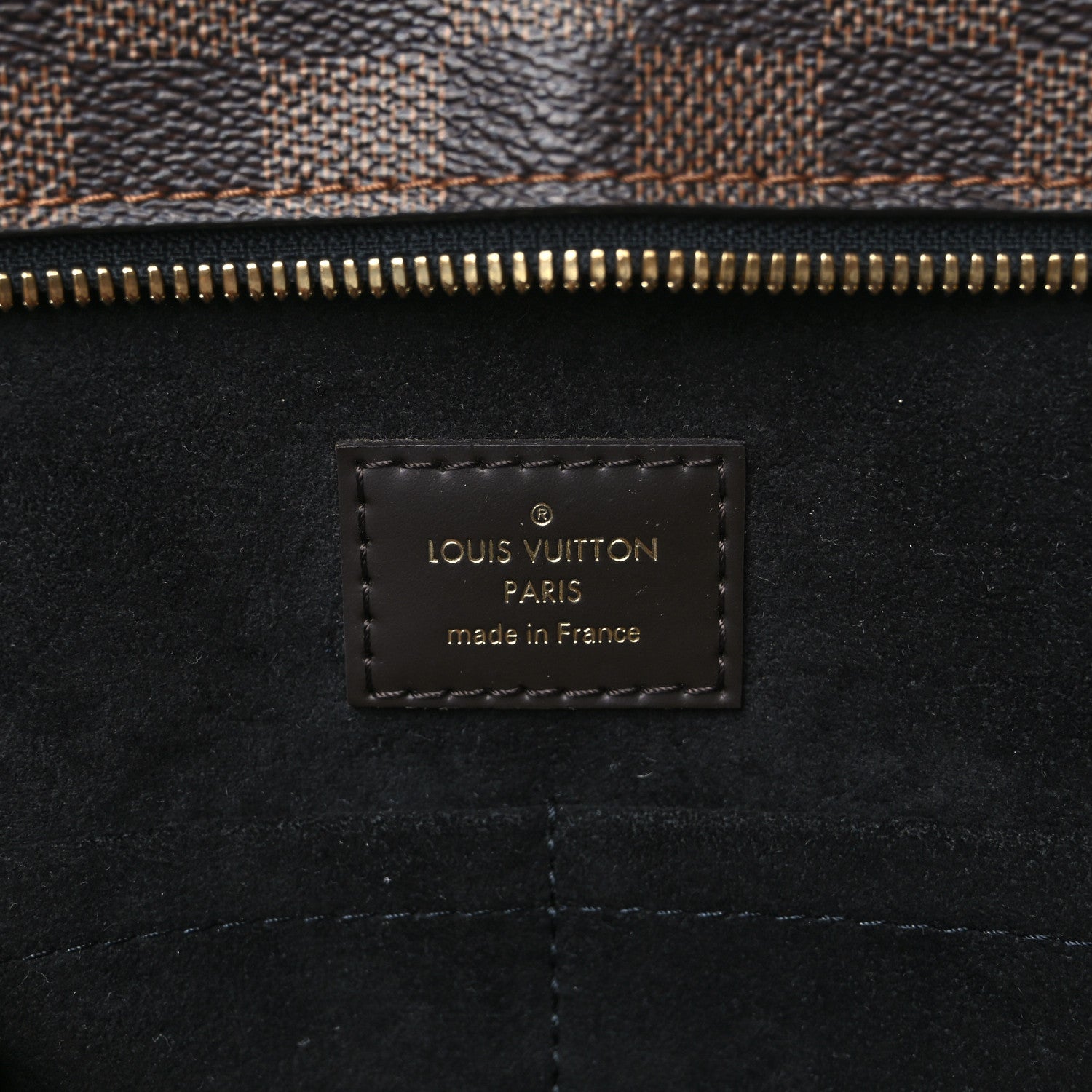 Louis Vuitton Damier Ebene Jersey Black 6 of 9