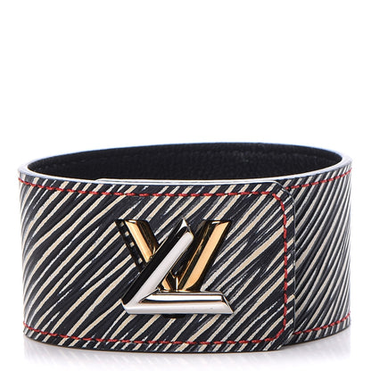 Louis Vuitton Epi Twist It Cuff Bracelet 19 Denim Dark 1 of 8
