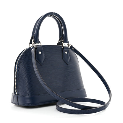 Louis Vuitton Epi Alma BB Indigo 3 of 9