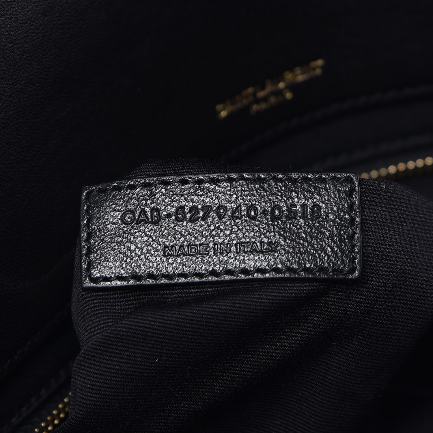 Saint Laurent Lambskin Patchwork Monogram Large Jamie Black 9 of 11