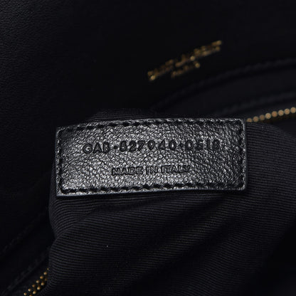 Saint Laurent Lambskin Patchwork Monogram Large Jamie Black 9 of 11