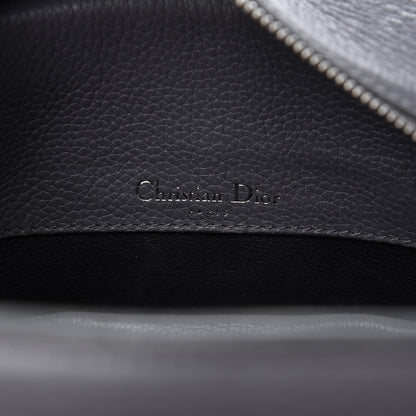 Christian Dior Supple Grained Calfskin Large Open Bar Tote Grey 8 of 9
