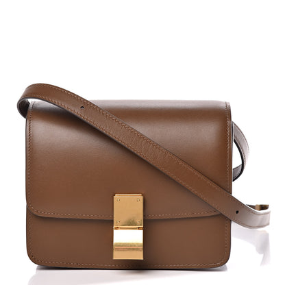 Celine Smooth Calfskin Small Classic Box Flap Bag Camel 1 of 11
