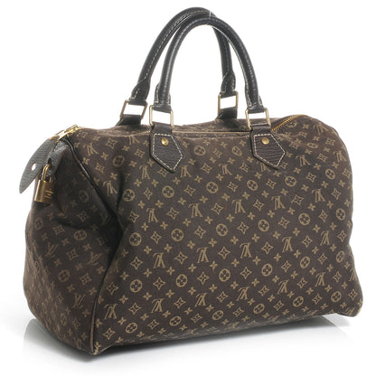 Louis Vuitton Mini Lin Speedy 30 Ebene 3 of 9