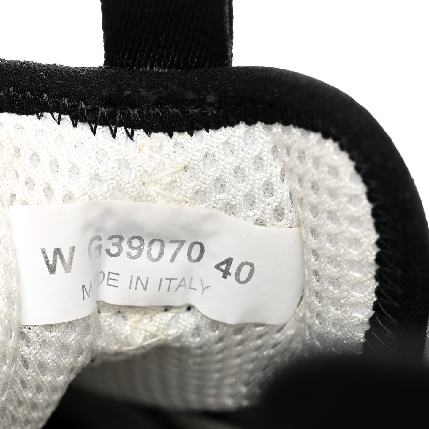 Velvet Calfskin Mixed Fibers CC Sneakers 40 Ivory Black