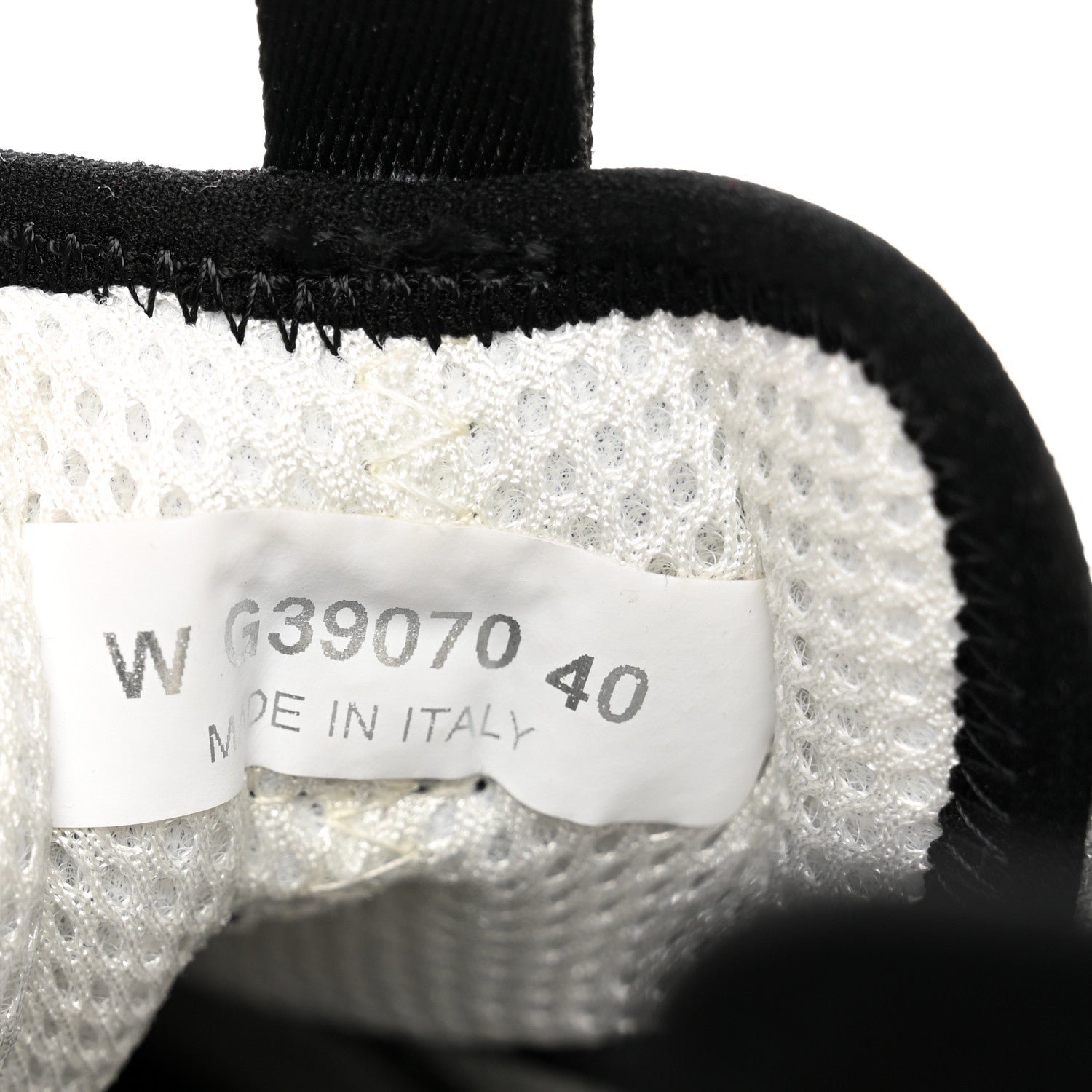 Chanel Velvet Calfskin Mixed Fibers CC Sneakers 40 Ivory Black 8 of 8