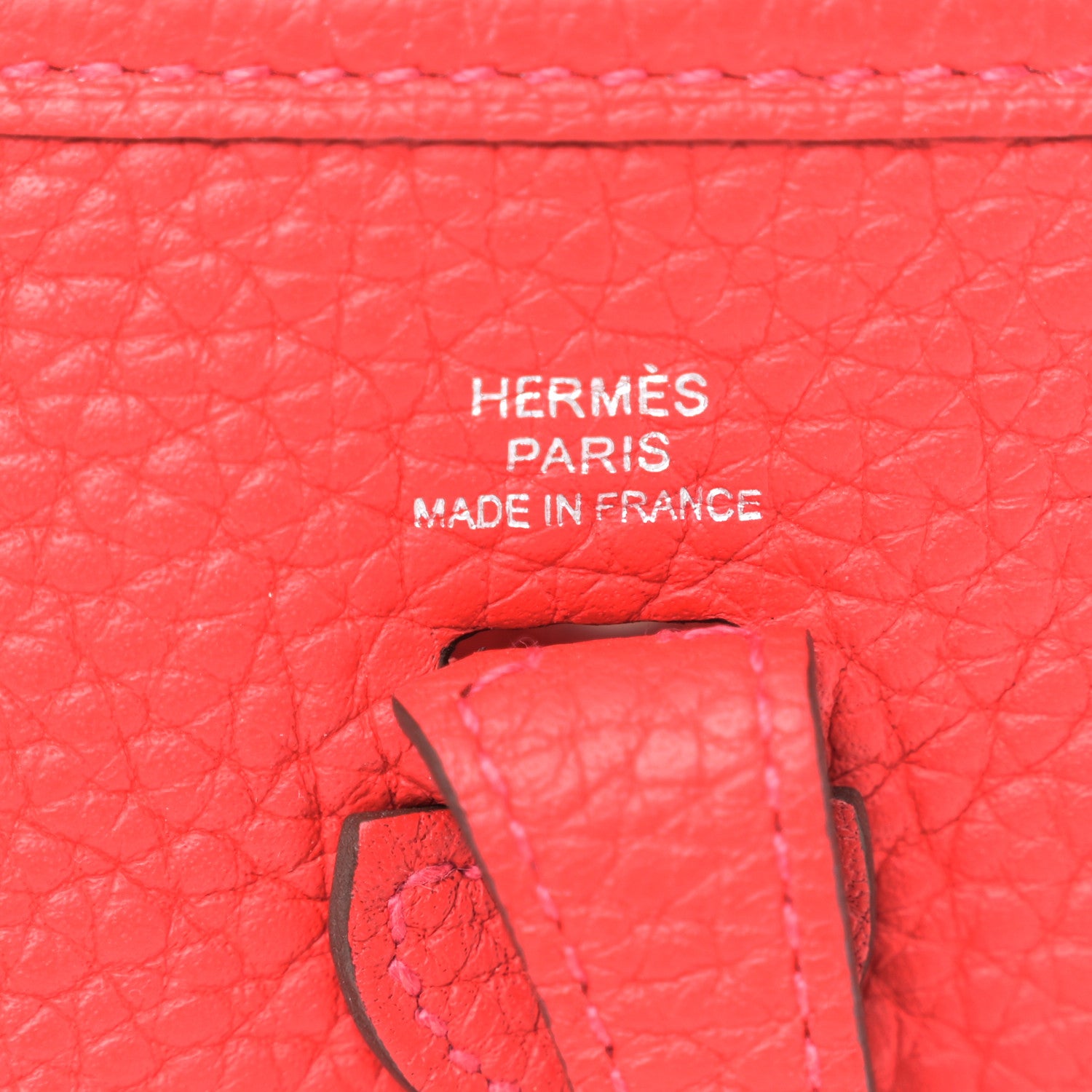 Hermes Taurillon Clemence Amazone Evelyne TPM Bougainvillea 6 of 11