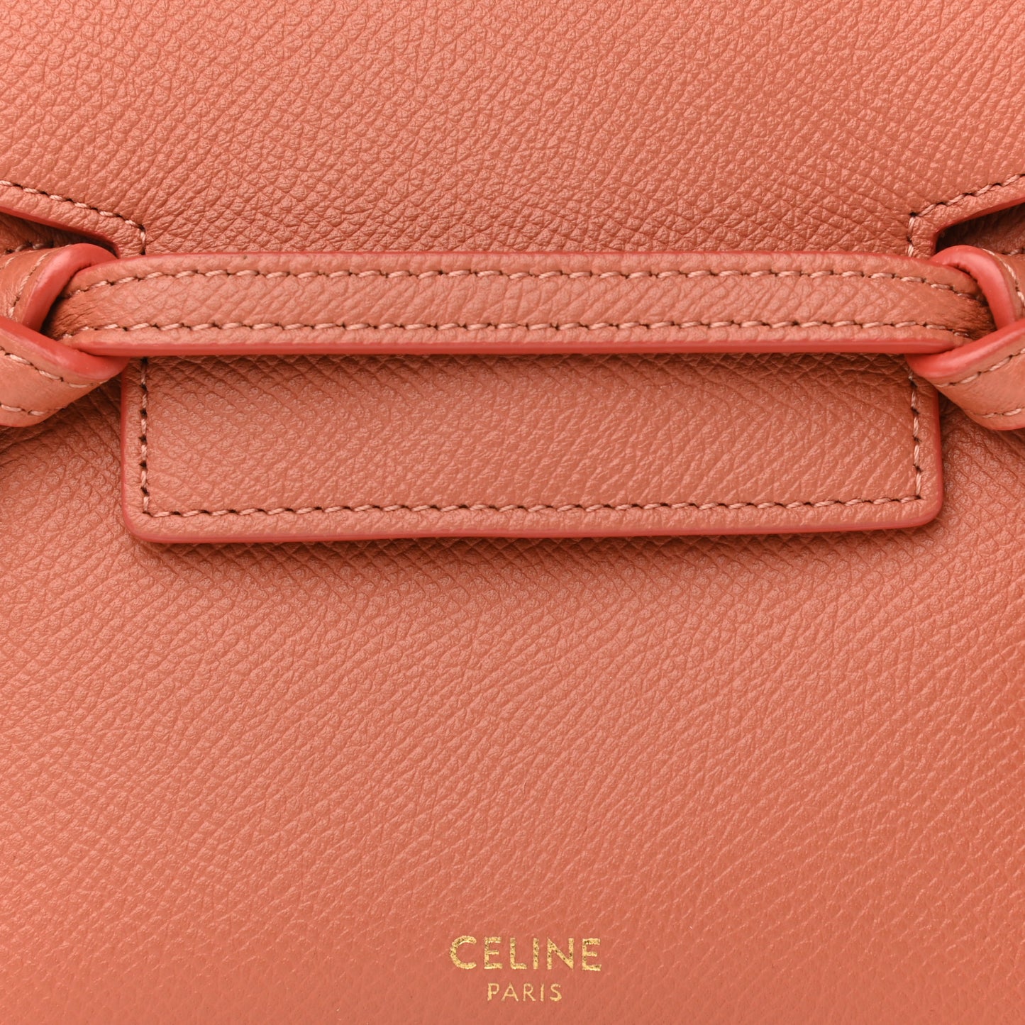 Grained Calfskin Pico Belt Bag Lychee